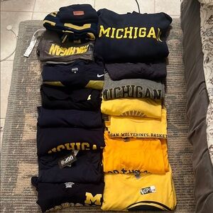 Michigan Apparel Collection (hoodie, tshirt, sweats, pjs)